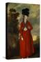 Portrait of Lady Worsley-Joshua Reynolds-Stretched Canvas