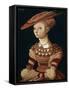 Portrait of Lady-Lucas the Elder Cranach-Framed Stretched Canvas