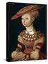 Portrait of Lady-Lucas the Elder Cranach-Stretched Canvas