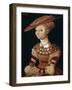 Portrait of Lady-Lucas the Elder Cranach-Framed Giclee Print