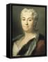 Portrait of Lady-Rosalba Carriera-Framed Stretched Canvas