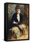 Portrait of Lady-Federico Quarenghi-Framed Stretched Canvas