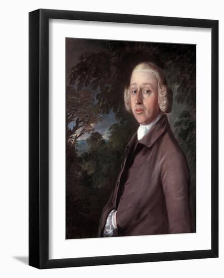 Portrait of Lambe Barry, C.1759-Thomas Gainsborough-Framed Giclee Print