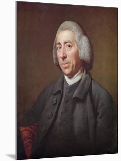 Portrait of Lancelot Capability Brown (1716-83)-Nathaniel Dance-Holland-Mounted Giclee Print