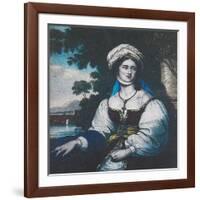 Portrait of Laskarina Bouboulina, 1830-Adam Friedel-Framed Giclee Print