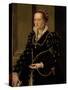 Portrait of Laudomia de Medici-Agnolo Bronzino-Stretched Canvas