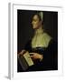 Portrait of Laura Battiferri, circa 1555-60-Agnolo Bronzino-Framed Giclee Print