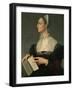 Portrait of Laura Battiferri-Agnolo Bronzino-Framed Giclee Print