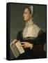 Portrait of Laura Battiferri-Agnolo Bronzino-Framed Stretched Canvas