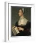 Portrait of Laura Battiferri-Agnolo Bronzino-Framed Giclee Print