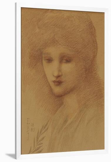 Portrait of Laura Lyttelton-Edward Burne-Jones-Framed Giclee Print