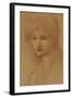 Portrait of Laura Lyttelton-Edward Burne-Jones-Framed Giclee Print