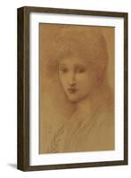 Portrait of Laura Lyttelton-Edward Burne-Jones-Framed Giclee Print