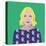 Portrait of Lauren Laverne-Claire Huntley-Stretched Canvas