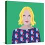 Portrait of Lauren Laverne-Claire Huntley-Stretched Canvas