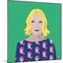 Portrait of Lauren Laverne-Claire Huntley-Mounted Giclee Print