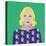 Portrait of Lauren Laverne-Claire Huntley-Stretched Canvas