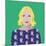 Portrait of Lauren Laverne-Claire Huntley-Mounted Giclee Print