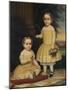 Portrait of Lavinia and Ella Simpson, c.1854-Lavinia Scholes Simpson-Mounted Giclee Print