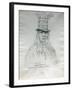 Portrait of Lawyer Hal-Hal-Tlostsot Head Chief of the Nez Perce Tribe-Gustav Sohon-Framed Giclee Print