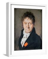 Portrait of Lazare Nicolas Marguerite Carnot-Louis Leopold Boilly-Framed Giclee Print