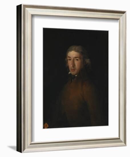 Portrait of Leandro Fernández De Moratín-Francisco de Goya-Framed Giclee Print