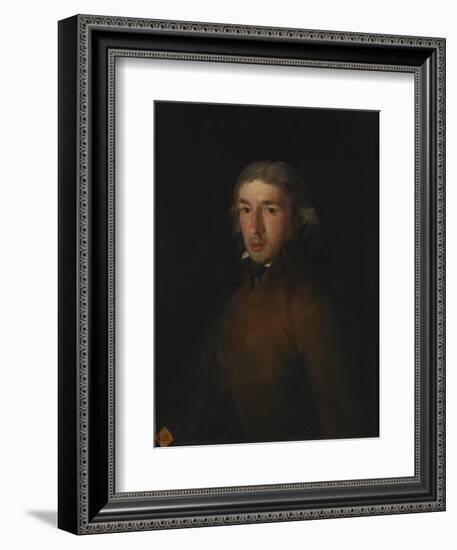 Portrait of Leandro Fernández De Moratín-Francisco de Goya-Framed Giclee Print