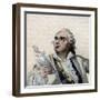 Portrait of Lekain (1729-1778), French actor-French School-Framed Giclee Print