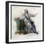 Portrait of Lekain (1729-1778), French actor-French School-Framed Giclee Print