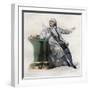 Portrait of Lekain (1729-1778), French actor-French School-Framed Giclee Print