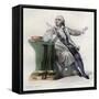 Portrait of Lekain (1729-1778), French actor-French School-Framed Stretched Canvas