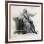 Portrait of Lekain (1729-1778), French actor-French School-Framed Giclee Print