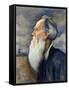 Portrait of Leo Tolstoy (Oil on Canvas)-Leonid Osipovic Pasternak-Framed Stretched Canvas