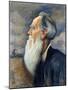 Portrait of Leo Tolstoy (Oil on Canvas)-Leonid Osipovic Pasternak-Mounted Giclee Print