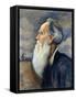 Portrait of Leo Tolstoy (Oil on Canvas)-Leonid Osipovic Pasternak-Framed Stretched Canvas
