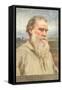 Portrait of Leo Tolstoy-null-Framed Stretched Canvas