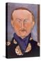 Portrait of Leon Bakst-Amedeo Modigliani-Stretched Canvas