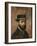 Portrait of Leon Bonnat, 1862-Edgar Degas-Framed Giclee Print