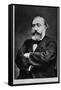 Portrait of Leon Gambetta (1838-1882), French statesman-French Photographer-Framed Stretched Canvas