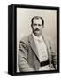 Portrait of Leon Gandillot (1862-1912), French writer-French Photographer-Framed Stretched Canvas