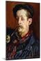 Portrait of Leon Peltier, 1879-Claude Monet-Mounted Giclee Print