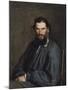 Portrait of Leon Tolstoy-Ivan Nikolaevich Kramskoi-Mounted Art Print