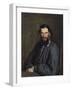 Portrait of Leon Tolstoy-Ivan Nikolaevich Kramskoi-Framed Art Print