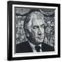 Portrait of Leonard Bernstein, illustration for 'The Sunday Times', 1970s-Barry Fantoni-Framed Giclee Print