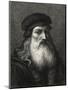 Portrait Of Leonardo Da Vinci-Laguillermie-Mounted Giclee Print