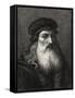 Portrait Of Leonardo Da Vinci-Laguillermie-Framed Stretched Canvas
