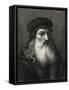 Portrait Of Leonardo Da Vinci-Laguillermie-Framed Stretched Canvas