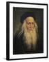 Portrait of Leonardo Da Vinci-Lattanzio Querena-Framed Giclee Print