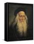 Portrait of Leonardo Da Vinci-Lattanzio Querena-Framed Stretched Canvas