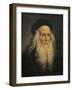 Portrait of Leonardo Da Vinci-Lattanzio Querena-Framed Giclee Print